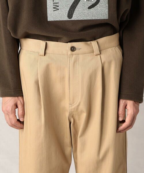 COMME CA MEN / コムサ・メン チノ・ワークパンツ | 2way ワイドパンツ | 詳細9