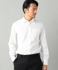【形態安定加工】レギュラーカラー カルゼドレスシャツ