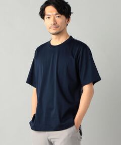 オプティカルプリント コンビTシャツ