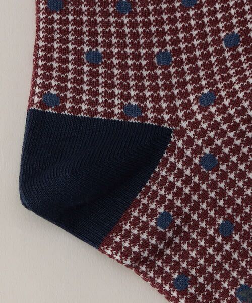 COMME CA MEN / コムサ・メン ソックス | “ポルカドット柄”クルーソックス | 詳細2