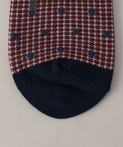 COMME CA MEN / コムサ・メン ソックス | “ポルカドット柄”クルーソックス | 詳細3
