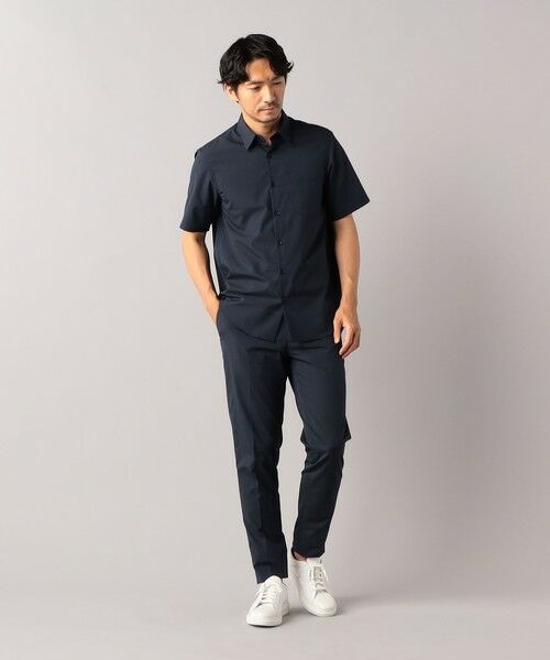 COMME CA MEN / コムサ・メン セットアップ | 【セットアップ対応可】シアサッカー ストレッチパンツ | 詳細1