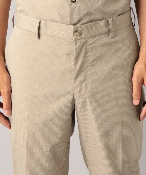 COMME CA MEN / コムサ・メン セットアップ | 【セットアップ対応可】シアサッカー ストレッチパンツ | 詳細14