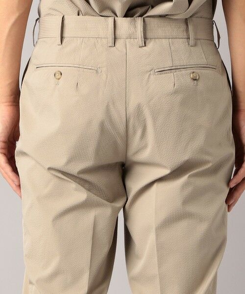 COMME CA MEN / コムサ・メン セットアップ | 【セットアップ対応可】シアサッカー ストレッチパンツ | 詳細15