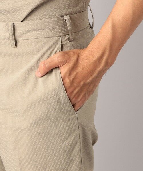 COMME CA MEN / コムサ・メン セットアップ | 【セットアップ対応可】シアサッカー ストレッチパンツ | 詳細16