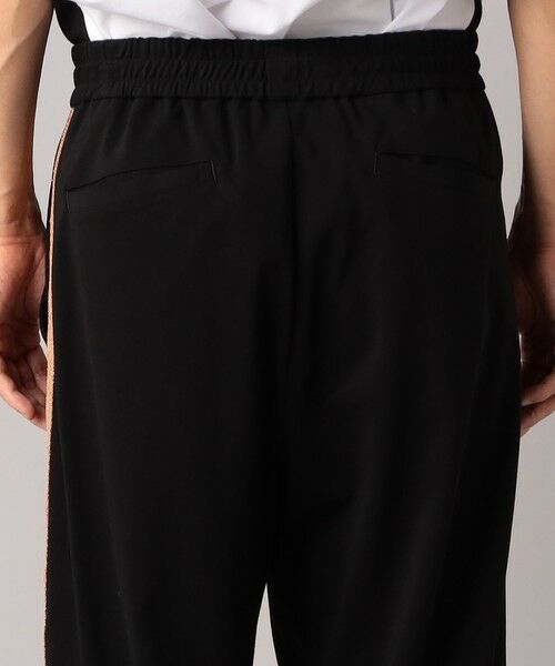 COMME CA MEN / コムサ・メン その他パンツ | 【黒とコッパ—】側章ジョガーパンツ | 詳細10