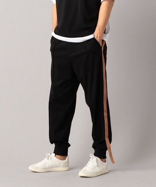 COMME CA MEN / コムサ・メン その他パンツ | 【黒とコッパ—】側章ジョガーパンツ | 詳細4