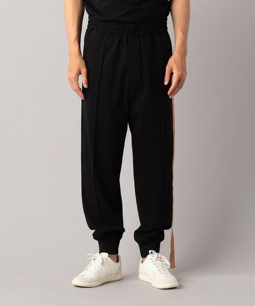 COMME CA MEN / コムサ・メン その他パンツ | 【黒とコッパ—】側章ジョガーパンツ | 詳細5