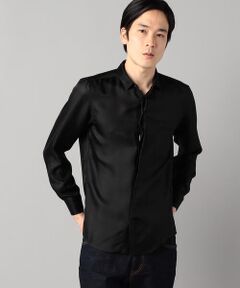 COMME CA MEN / コムサ・メン シャツ・ブラウス | シルクヘリンボーンシャツ