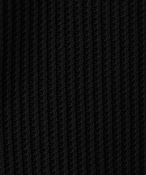 COMME CA MEN / コムサ・メン ニット・セーター | “透かし編み”シアーニット 半袖アロハ | 詳細3