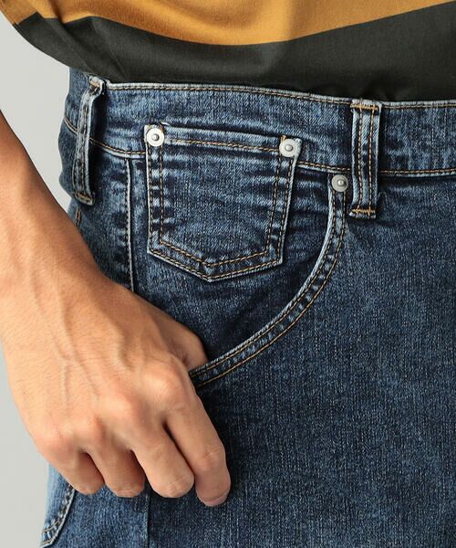 COMME CA MEN / コムサ・メン デニムパンツ | ハイブリッドハイパーストレッチ ダブルポケットパンツ | 詳細10