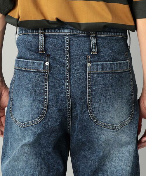 COMME CA MEN / コムサ・メン デニムパンツ | ハイブリッドハイパーストレッチ ダブルポケットパンツ | 詳細9