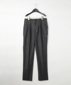COMME CA MEN / コムサ・メン セットアップ | 【ブライトリーセットアップ】ウールトロ 2WAYストレッチ ワンタックテーパードパンツ