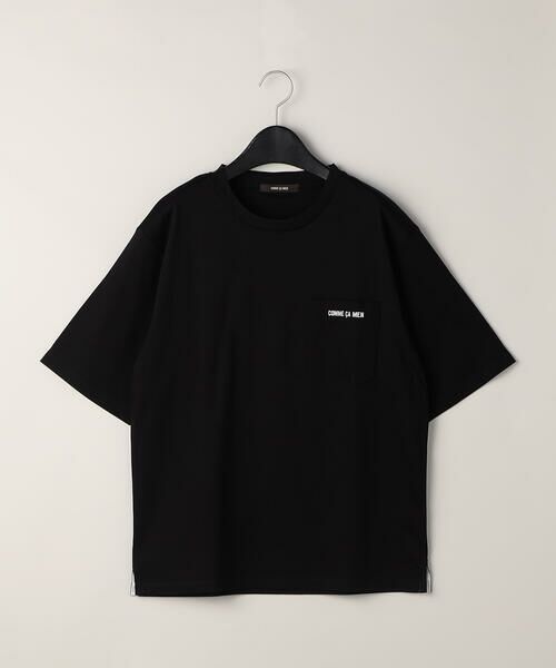 COMME CA MEN / コムサ・メン Tシャツ | コムサ・メン ロゴTシャツ（ブラック）