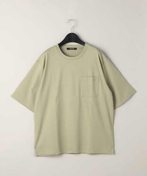 COMME CA MEN / コムサ・メン Tシャツ | コムサ・メン ロゴTシャツ（オリーブ）