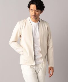 COMME CA MEN / コムサ・メン カーディガン・ボレロ | “リネンポリエステルインレイ ” ハッピカーディガン