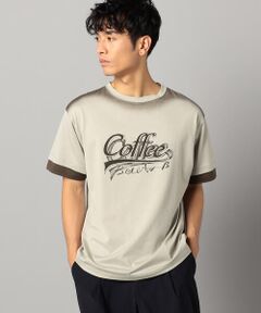 【coffee break】 ロゴプリントＴシャツ