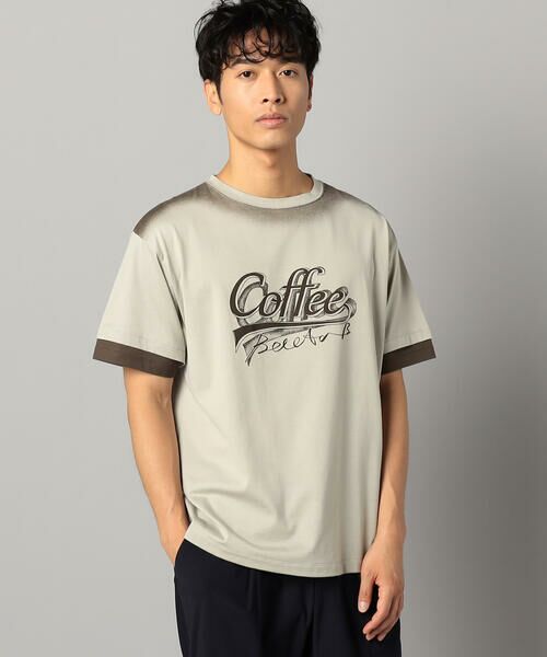 COMME CA MEN / コムサ・メン Tシャツ | 【coffee break】 ロゴプリントＴシャツ | 詳細2