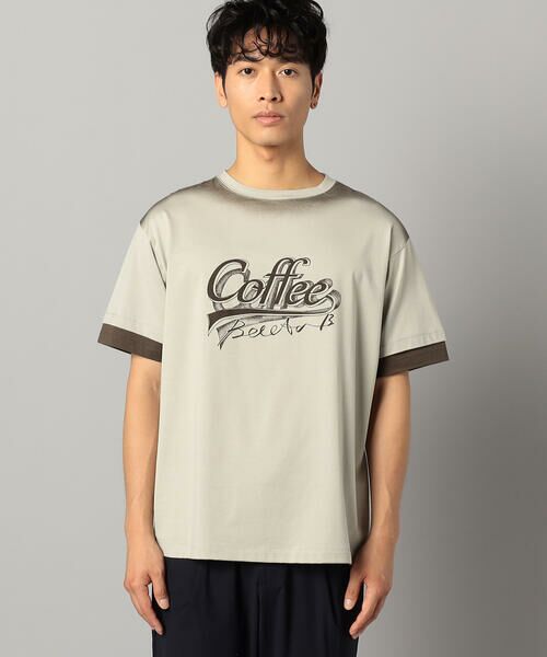 COMME CA MEN / コムサ・メン Tシャツ | 【coffee break】 ロゴプリントＴシャツ | 詳細3