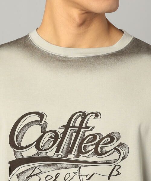 COMME CA MEN / コムサ・メン Tシャツ | 【coffee break】 ロゴプリントＴシャツ | 詳細6