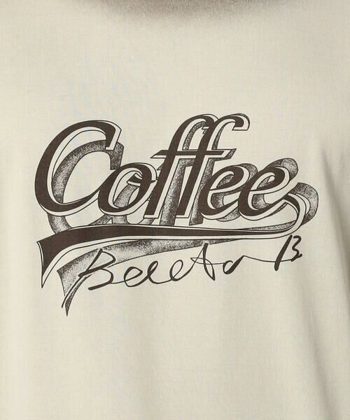 COMME CA MEN / コムサ・メン Tシャツ | 【coffee break】 ロゴプリントＴシャツ | 詳細9