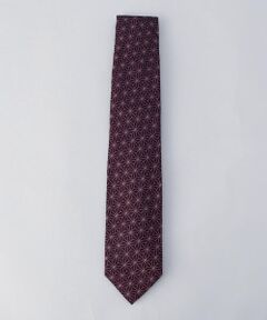 COMME CA MEN / コムサ・メン ネクタイ | 麻の葉紋様 ネクタイ