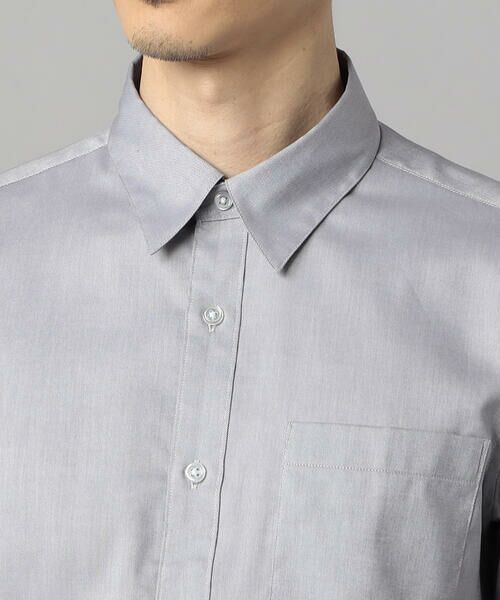 COMME CA MEN / コムサ・メン シャツ・ブラウス | コットンオックス  レギュラーカラーシャツ | 詳細6