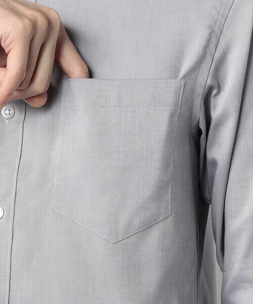 COMME CA MEN / コムサ・メン シャツ・ブラウス | コットンオックス  レギュラーカラーシャツ | 詳細7