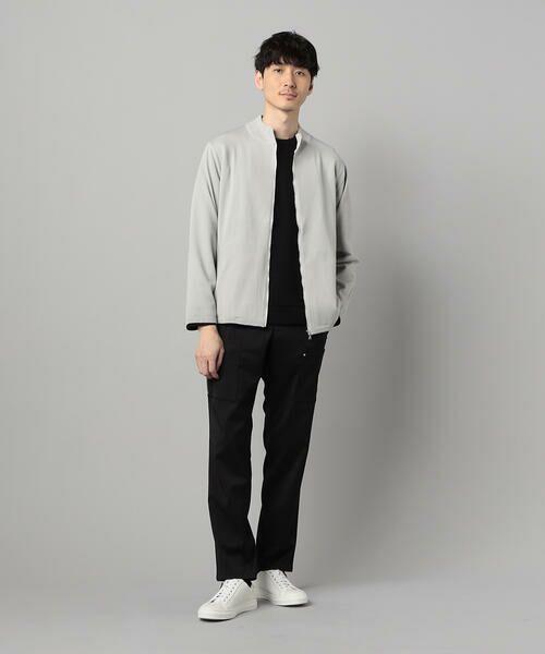 COMME CA MEN / コムサ・メン ニット・セーター | スタンドネック ジップニット | 詳細1