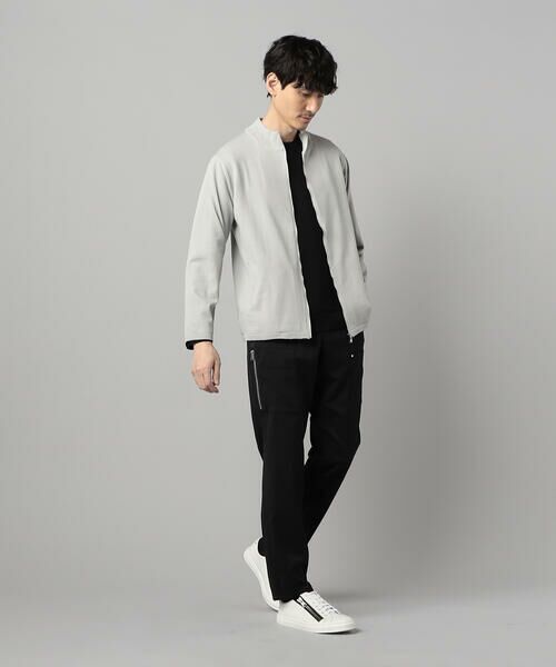 COMME CA MEN / コムサ・メン ニット・セーター | スタンドネック ジップニット | 詳細2