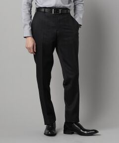 COMME CA MEN / コムサ・メン セットアップ | 【セットアップ対応】ウールシルク グレンチェック スラックス