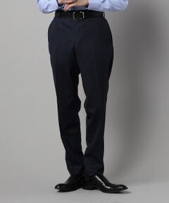 COMME CA MEN / コムサ・メン セットアップ | 【セットアップ対応】ウールシルク グレンチェック スラックス