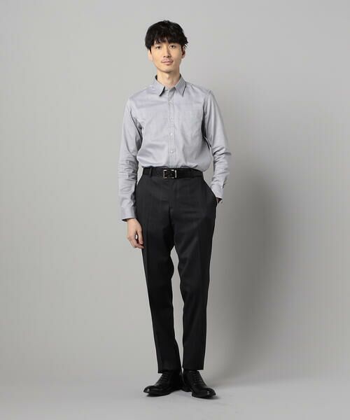 COMME CA MEN / コムサ・メン セットアップ | 【セットアップ対応】ウールシルク グレンチェック スラックス | 詳細1