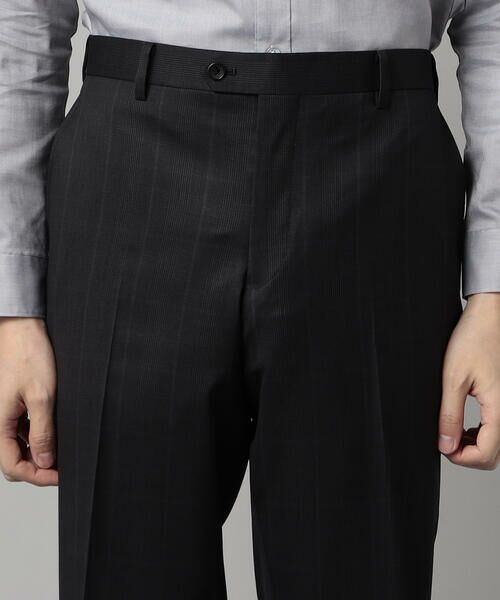 COMME CA MEN / コムサ・メン セットアップ | 【セットアップ対応】ウールシルク グレンチェック スラックス | 詳細8