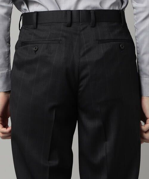 COMME CA MEN / コムサ・メン セットアップ | 【セットアップ対応】ウールシルク グレンチェック スラックス | 詳細9