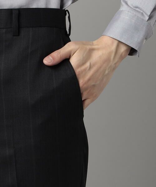 COMME CA MEN / コムサ・メン セットアップ | 【セットアップ対応】ウールシルク グレンチェック スラックス | 詳細10