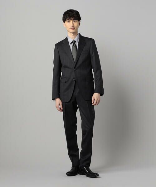 COMME CA MEN / コムサ・メン セットアップ | 【セットアップ対応】ウールシルク グレンチェック スラックス | 詳細2