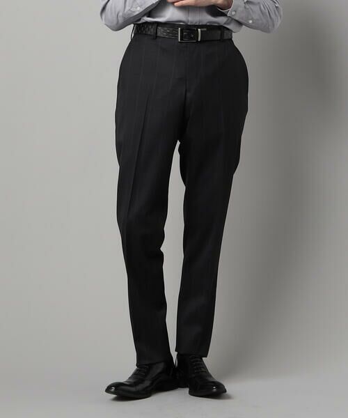 COMME CA MEN / コムサ・メン セットアップ | 【セットアップ対応】ウールシルク グレンチェック スラックス | 詳細4