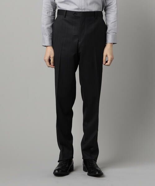 COMME CA MEN / コムサ・メン セットアップ | 【セットアップ対応】ウールシルク グレンチェック スラックス | 詳細5