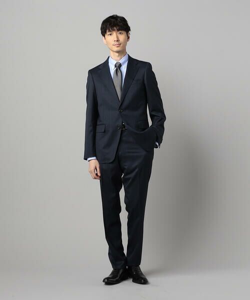 COMME CA MEN / コムサ・メン セットアップ | 【セットアップ対応】ウールシルク グレンチェック スラックス | 詳細13