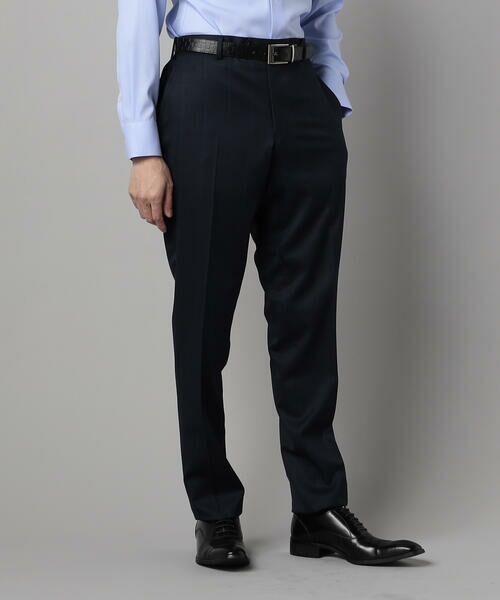 COMME CA MEN / コムサ・メン セットアップ | 【セットアップ対応】ウールシルク グレンチェック スラックス | 詳細14