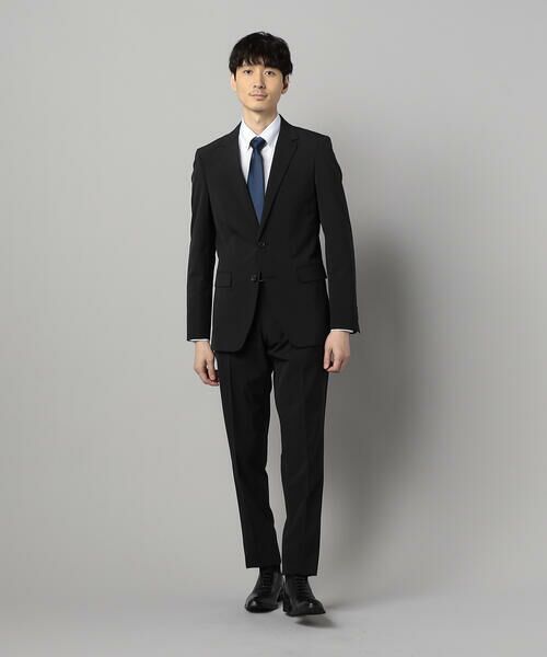 COMME CA MEN / コムサ・メン セットアップ | 【セットアップ対応】尾州織り ポリエステルストレッチ ヘリンボーン スラックス | 詳細1