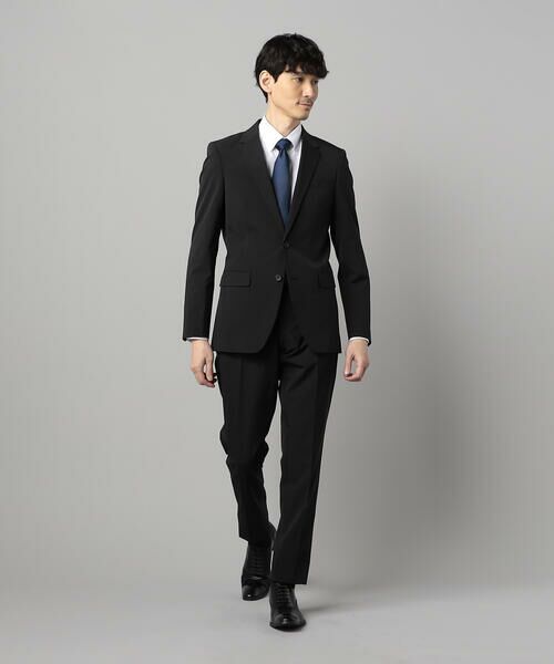 COMME CA MEN / コムサ・メン セットアップ | 【セットアップ対応】尾州織り ポリエステルストレッチ ヘリンボーン スラックス | 詳細2