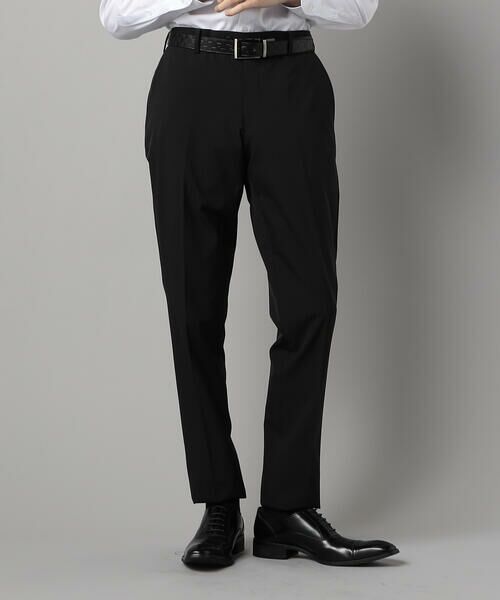 COMME CA MEN / コムサ・メン セットアップ | 【セットアップ対応】尾州織り ポリエステルストレッチ ヘリンボーン スラックス | 詳細3