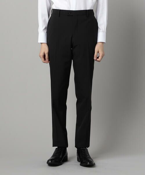 COMME CA MEN / コムサ・メン セットアップ | 【セットアップ対応】尾州織り ポリエステルストレッチ ヘリンボーン スラックス | 詳細4