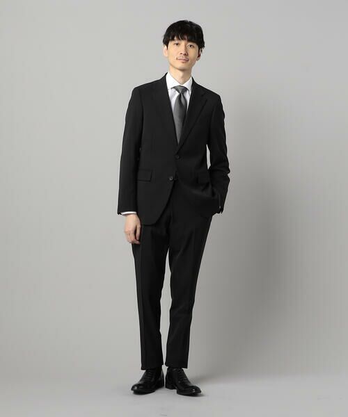 COMME CA MEN / コムサ・メン セットアップ | 【セットアップ対応】尾州織り ポリエステルストレッチ ドビー スラックス | 詳細1