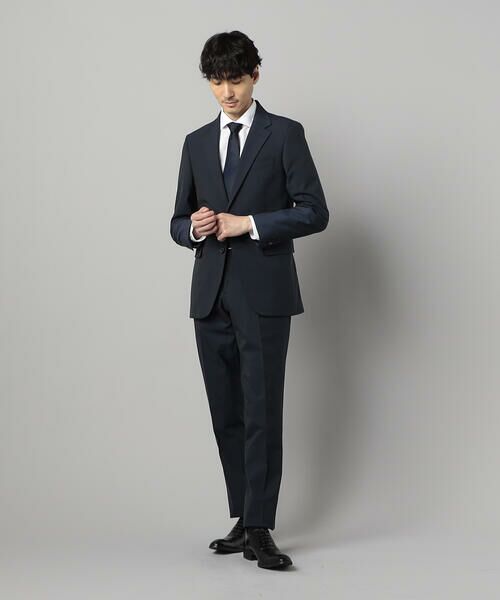 COMME CA MEN / コムサ・メン セットアップ | 【セットアップ対応】尾州織り ポリエステルストレッチ ドビー スラックス | 詳細11