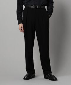 COMME CA MEN / コムサ・メン スラックス・ドレスパンツ | 【セットアップ対応】エアリークッションナイロンジャージー インタックパンツ