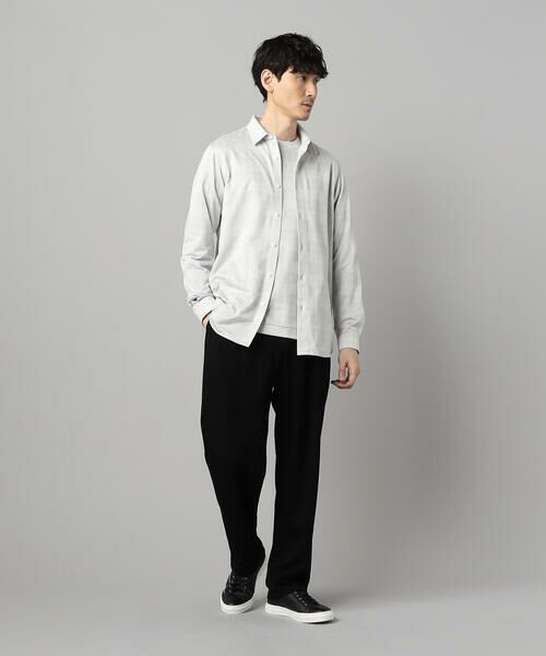 COMME CA MEN / コムサ・メン シャツ・ブラウス | 和歌山編みイル・プリンチペ ジャージー レギュラーカラーシャツ | 詳細2