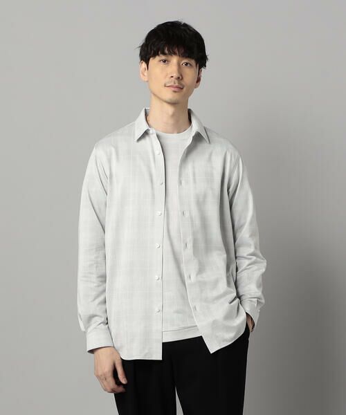 COMME CA MEN / コムサ・メン シャツ・ブラウス | 和歌山編みイル・プリンチペ ジャージー レギュラーカラーシャツ | 詳細3
